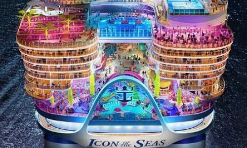 Así es Icon of the Seas, el nuevo crucero más…